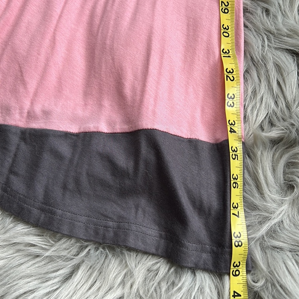 Colorful Chevron Print Color Block Maxi Skirt Siz… - image 3